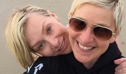 Ellen Degeneres y Portia de Rossi. Quien dijo crisis