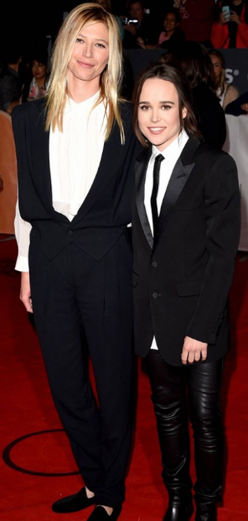 Ellen Page y su nueva novia Samantha Thomas